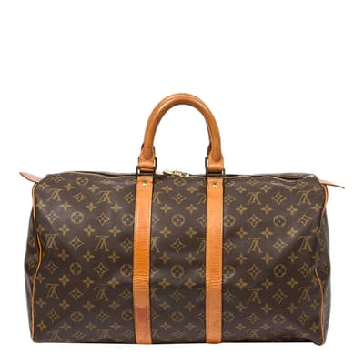 Brown Keepall Holdall 45