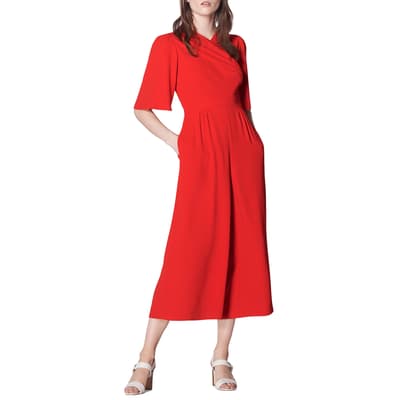 Red Clemence Jumpsuit