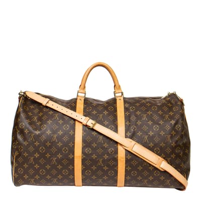 Brown Bandouliere Keepall 60