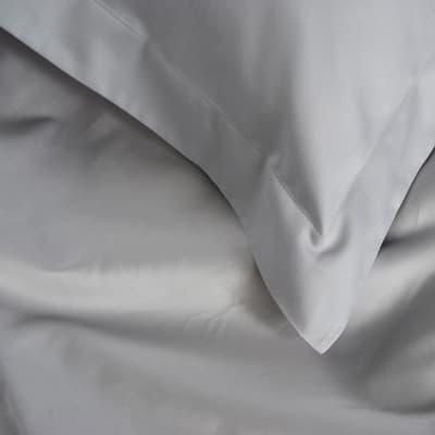 1000TC Oxford Pillowcase, Platinum