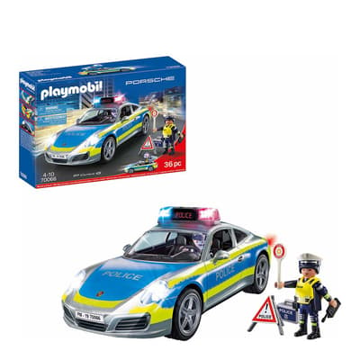 Porsche 911 Carrera 4S Police Car with Lights and Sound - 70066