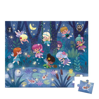 Puzzle Fairies And Waterlilies