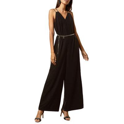 Black Nellieh Wide Leg Jumpsuit