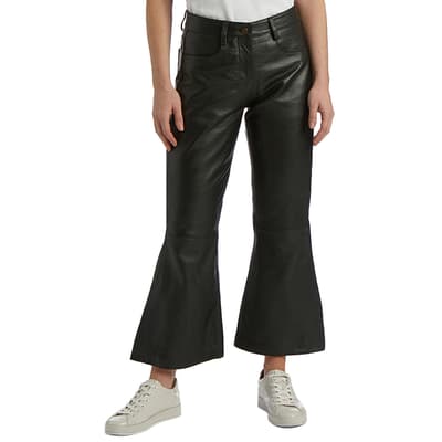 Black  Leather Trousers