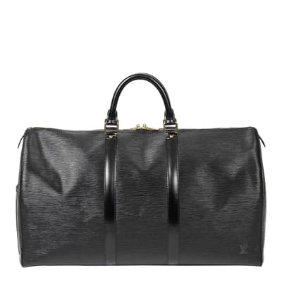 Black Keepall Travel Bag