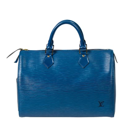 Blue Speedy Handbag