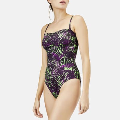 Grass Green Madrague Jersey Swimsuit