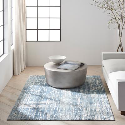 Enchanting 221x160cm Rug, Seaglass/Ivory
