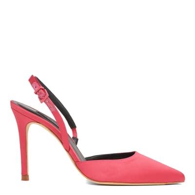 Hot Pink Hayden Heeled Sandals