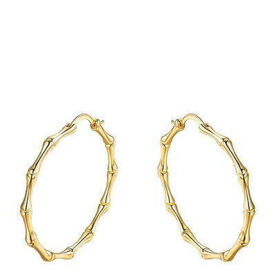 Gucci bamboo hoop earrings shop