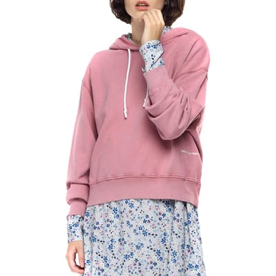 Pink Not Ordinary Cotton Hoodie