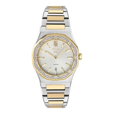 Women's Palmanova Swiss Silver/Gold Watch 33mm