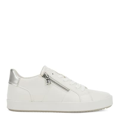 Optic White Leather Blomiee Trainers
