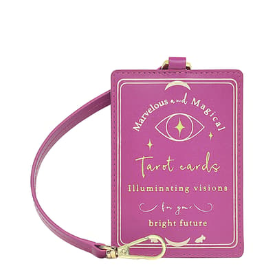 Pink Tarot C Small Bifold Bag Charm