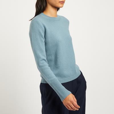 Mid Blue Cashmere Blend Jumper