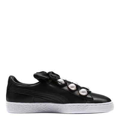 Black Basket Bling Trainers