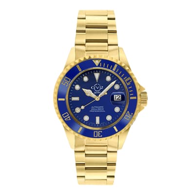 Men's GV2 Liguria Blue Bracelet Watch