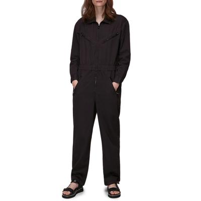 Black Ultimate Utility Cotton Blend Jumpsuit