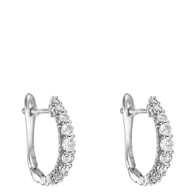 Silver Euphoria Diamond Earrings