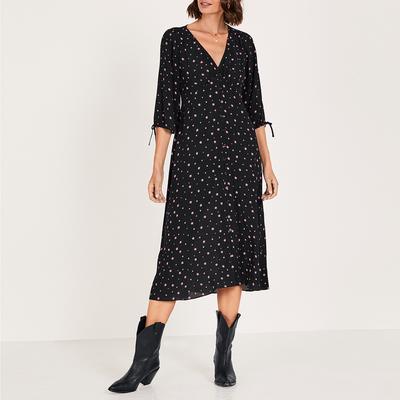 Navy Star Susannah Midi Dress