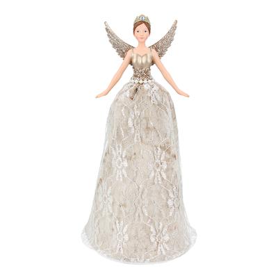 Lace Tree Top Fairy, Gold 