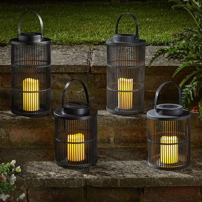 Urbane Large Lantern Black