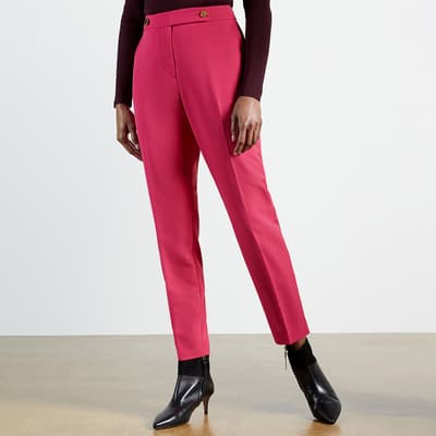 Pink Resa Tailored Trousers