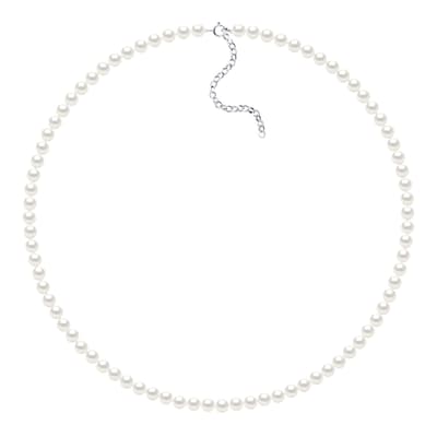 White Nacre Pearl Necklace