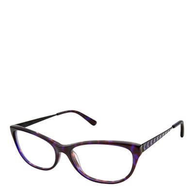 Women's Purple Lulu Guiness Sunglasses 54mm