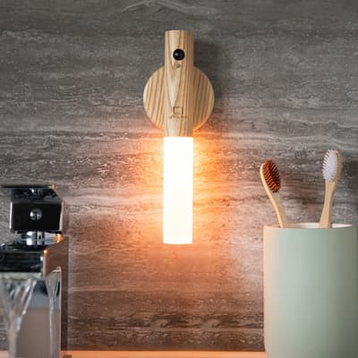 Smart Baton Light, Natural Ash Wood