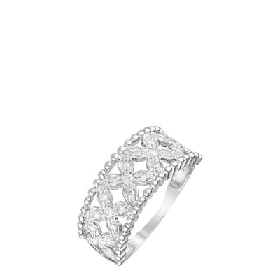 Silver "Dahlia" Ring