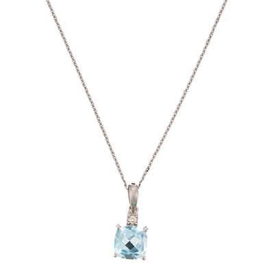 Silver Tonga Pendant Necklace