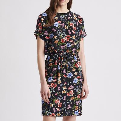 Multi Stacy Floral Print Dress
