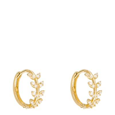 Gold "Feuillet" Earrings