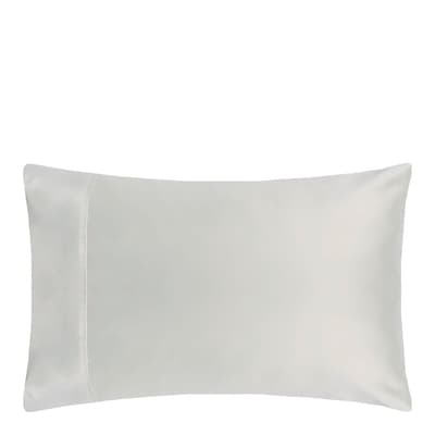 Premium Blend Pair of Housewife Pillowcases, Platinum