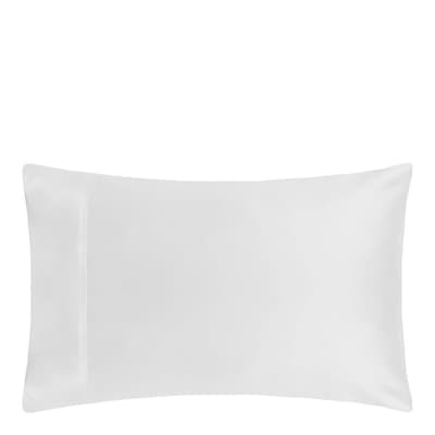 Premium Blend Pair of Housewife Pillowcases, White
