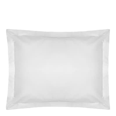 Premium Blend Oxford Pillowcase, White