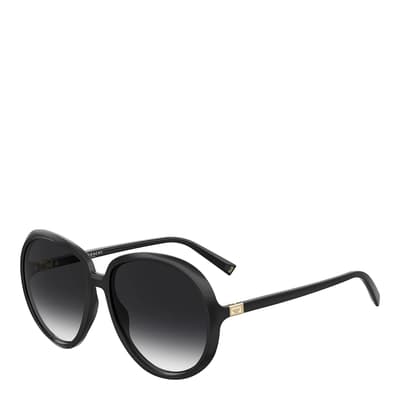 Womens Black/Dark Grey Givenchy Sunglasses 61mm