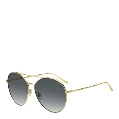 Womens Gold/Grey Givenchy Sunglasses 64mm