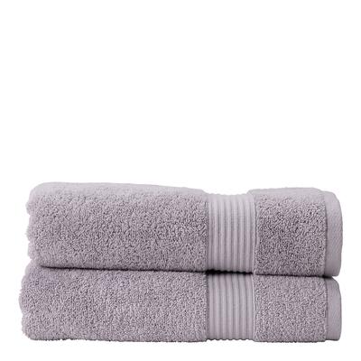 Ambience Pair Of Hand Towels, Dove Grey