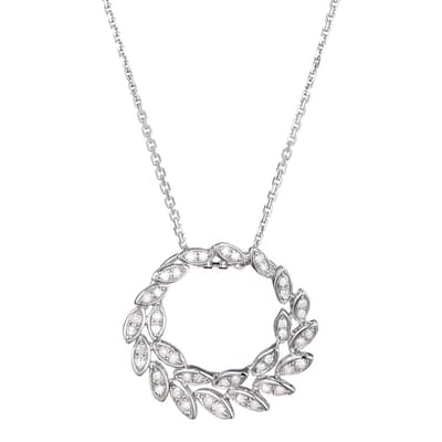Silver "Like A Leaf" Pendant Necklace
