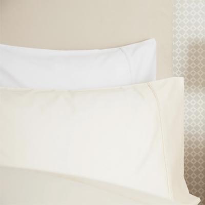 600Tc Housewife Pillowcase, Ivory