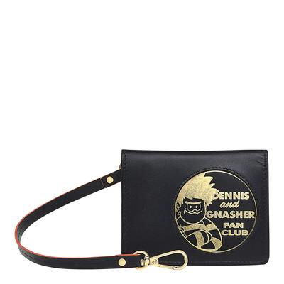 Black Beano 21 Dennis Small Bifold Bag Charm