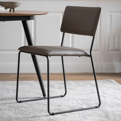 Set of 2 Kemsley Dining Chair, Oatmeal