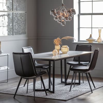 Earl Dining Table, Black