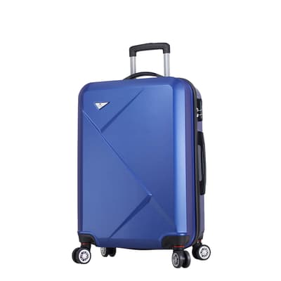 Blue Medium Diamond Suitcase