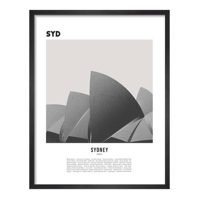 Sydney Framed Print