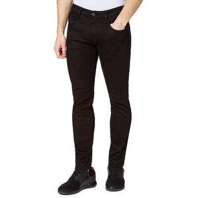 Black Anbass Slim Stretch Jeans