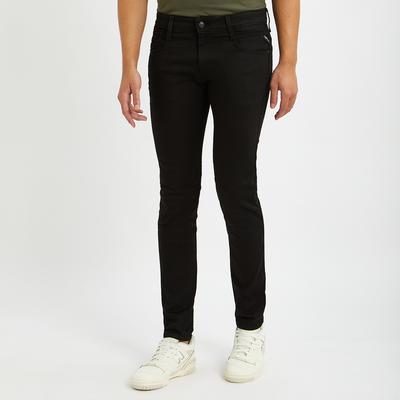 Black Anbass Slim Stretch Jeans