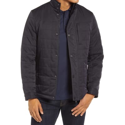 Navy Humber Quilted Jacket
